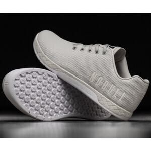 NOBULL Moon Rock Trainer Sneakers Lace Up Reflective Running Shoes, Gray